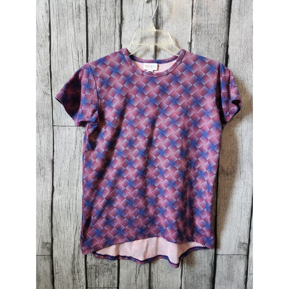 Lularoe Red & Blue Sloan